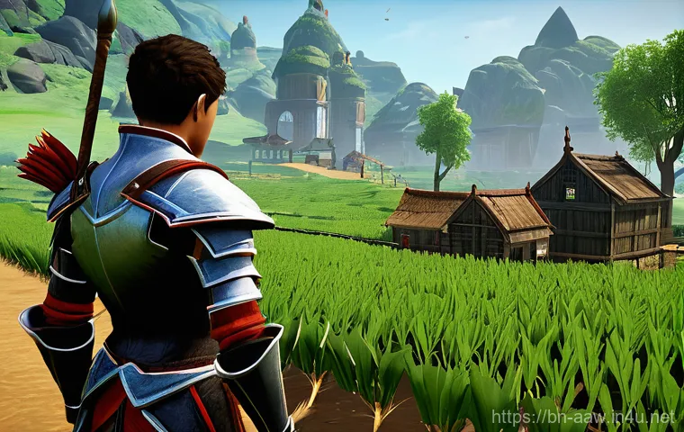 아키에이지 금화 환전 효율 - **Early Game Strategic Investment**: A determined young ArcheAge adventurer, fully clothed in practi...